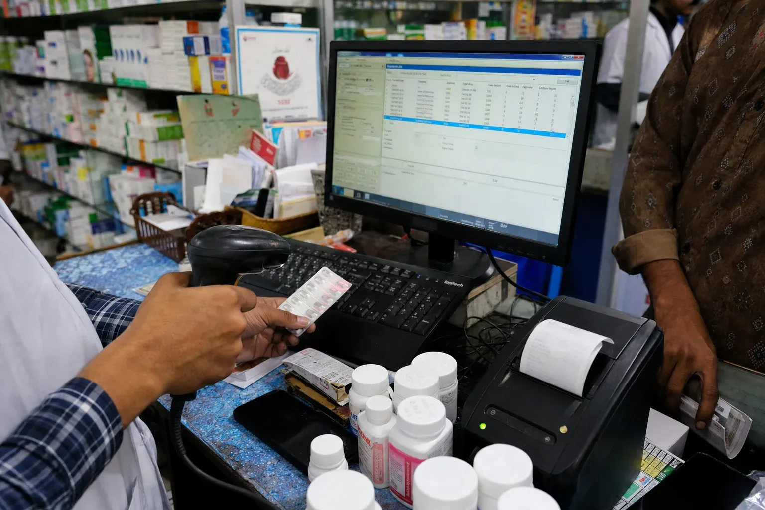 Pharmacy POS Software dashboard